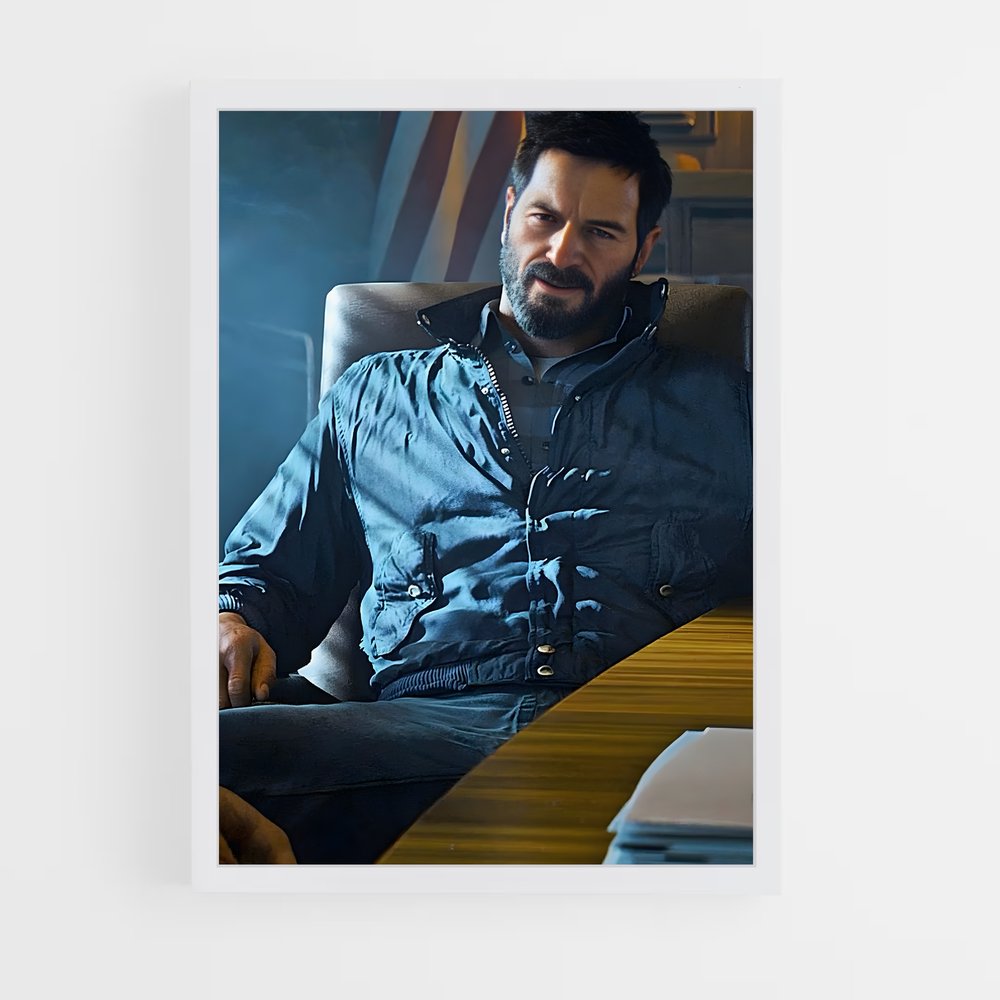 Poster Frank en Mode Connecté – affiche Call of Duty (vue 3)
